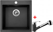 Sinks VIVA 455 Metalblack+LEGENDA S...